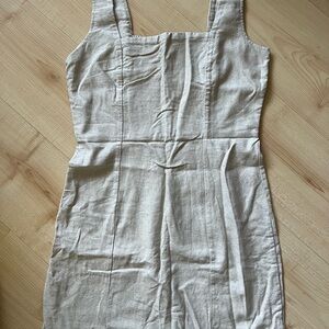Old Navy Beige Midi Dress